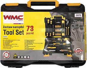 Набор инструментов 73 предмета 1/4" 6-гранных WMC TOOLS WMC-2073, фото 2