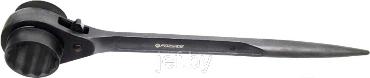 Ключ трещоточный ступичный усиленный 30х32мм FORSAGE F-8223032