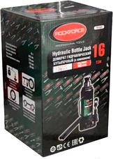 Домкрат бутылочный 16т с клапаном ROCKFORCE RF-T91604, фото 3