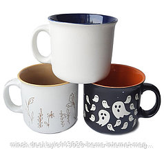 Кружка керамическая 450 мл. (MUG-440) 11,7х10,2 см.