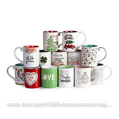 Кружка керамика Единорог, Коты  MUG-210  420мл  8,8х11см