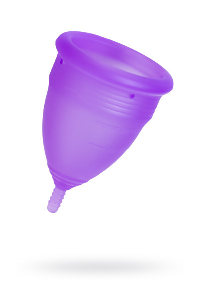 Гигиеническая менструальная чаша Eromantica, фиолетовая, L - фото 1 - id-p192985637