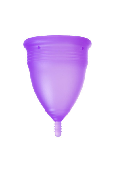 Гигиеническая менструальная чаша Eromantica, фиолетовая, L - фото 2 - id-p192985637