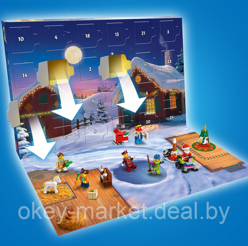 Конструктор Lego City Адвент-календарь 60352 - фото 6 - id-p192999382
