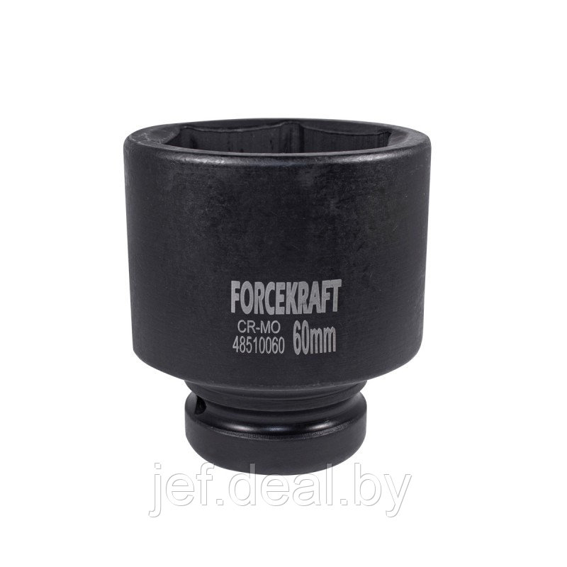 Головка ударная глубокая 1" 60мм FORCEKRAFT FK-48510060