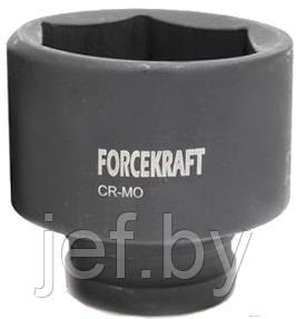 Головка ударная короткая 1" 55мм FORCEKRAFT FK-4858055