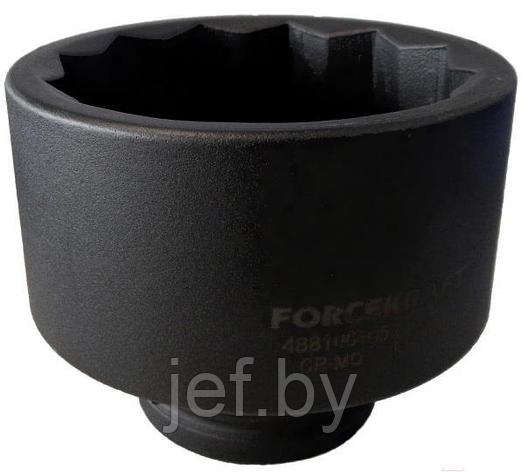 Головка ударная глубокая 1" 80мм 12 гранная FORCEKRAFT FK-48810080, фото 2