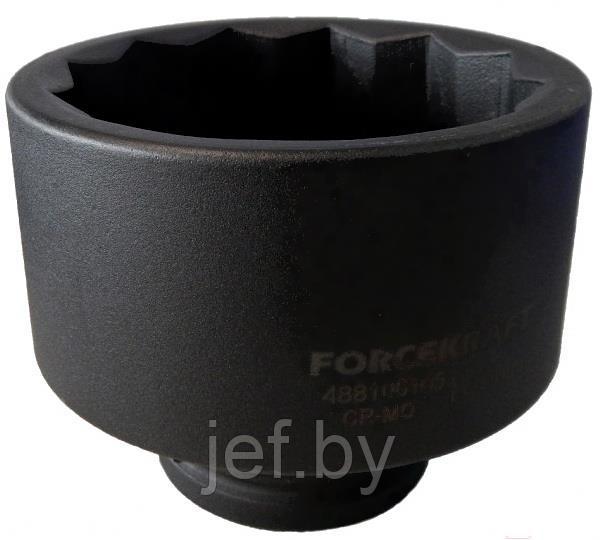 Головка ударная глубокая 1" 115мм 12 гранная FORCEKRAFT FK-488100115