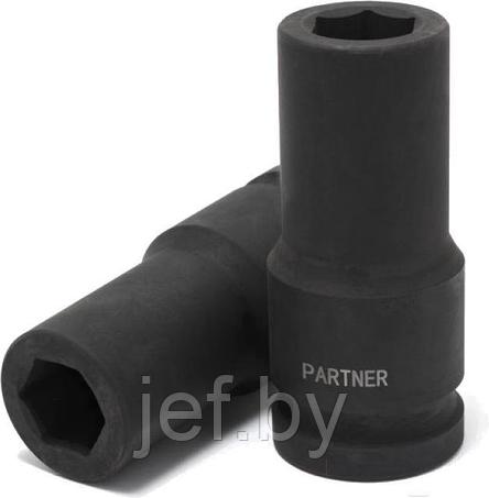 Головка ударная глубокая 1" 110мм 6-гранная PARTNER PA-485100110, фото 2
