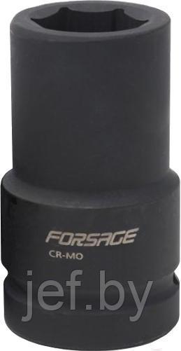 Головка ударная глубокая 1" 110мм 6-гранная FORSAGE F-485100110 - фото 1 - id-p193000051