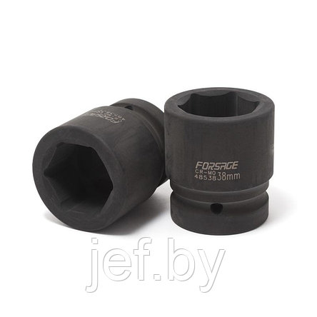 Головка ударная короткая1" 55мм FORSAGE F-48555, фото 2