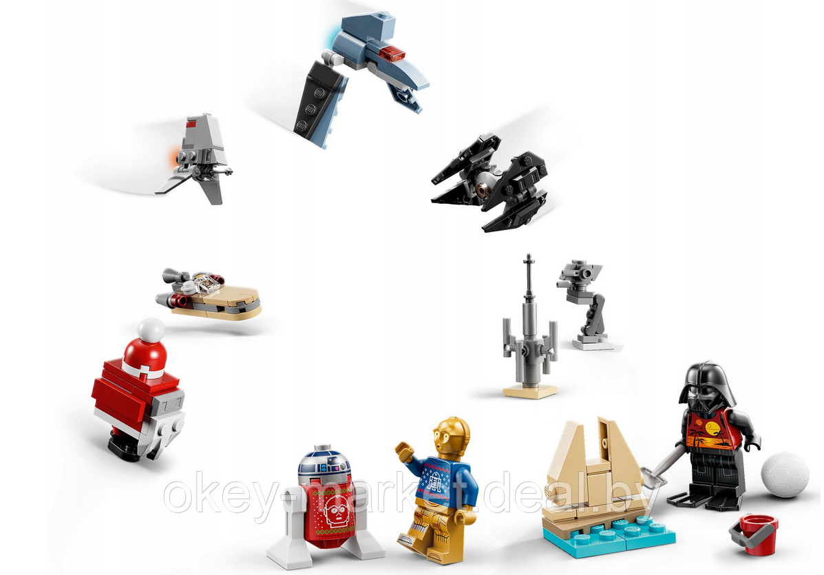 Конструктор Lego Адвент календарь LEGO Star wars 75340 - фото 4 - id-p193012909
