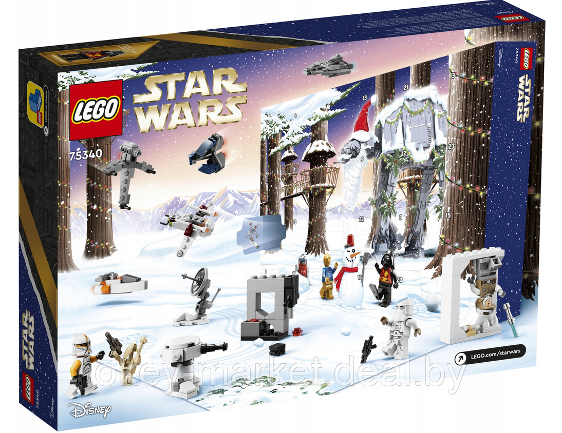 Конструктор Lego Адвент календарь LEGO Star wars 75340 - фото 1 - id-p193012909