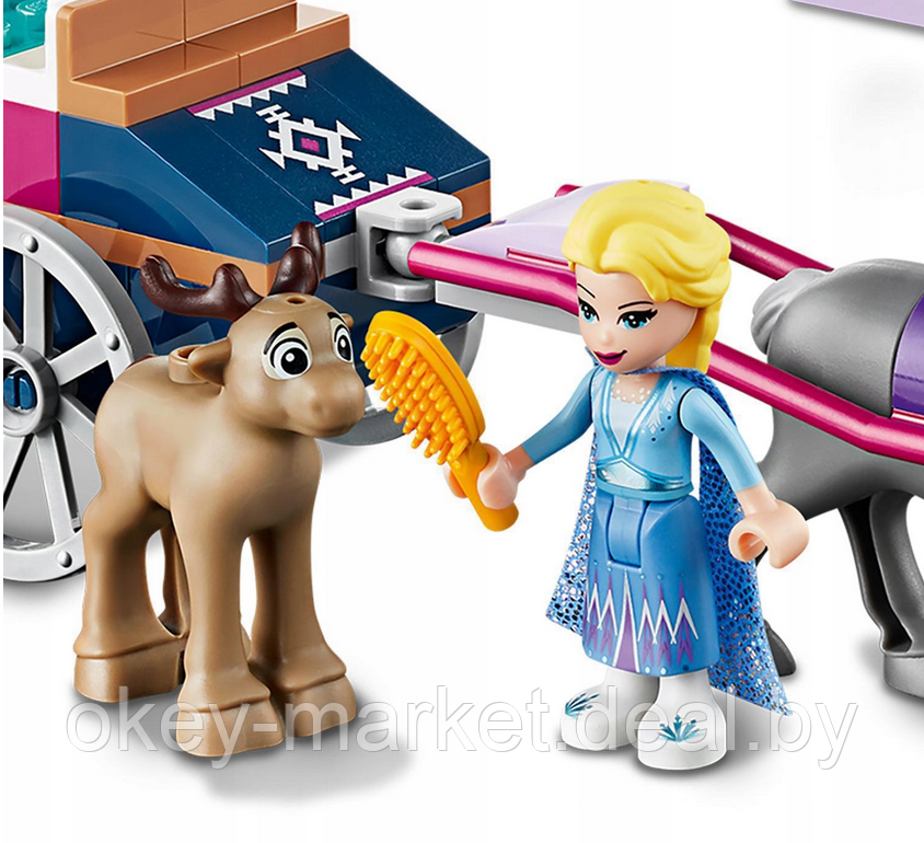 Конструктор LEGO Disney Frozen Дорожные приключения Эльзы 41166 - фото 4 - id-p193029484