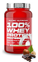 Протеин сывороточный (концентрат+изолят) Whey Protein Professional Scitec Nutrition 920г (шоколад-орех)