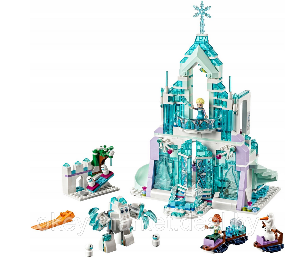 Конструктор Lego Disney Волшебный ледяной замок Эльзы 43172 - фото 6 - id-p140344984