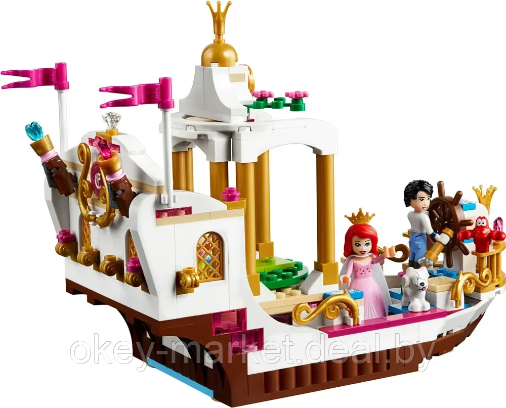 Конструктор LEGO Disney Princess Королевский корабль Ариэль 41153 - фото 4 - id-p193030513