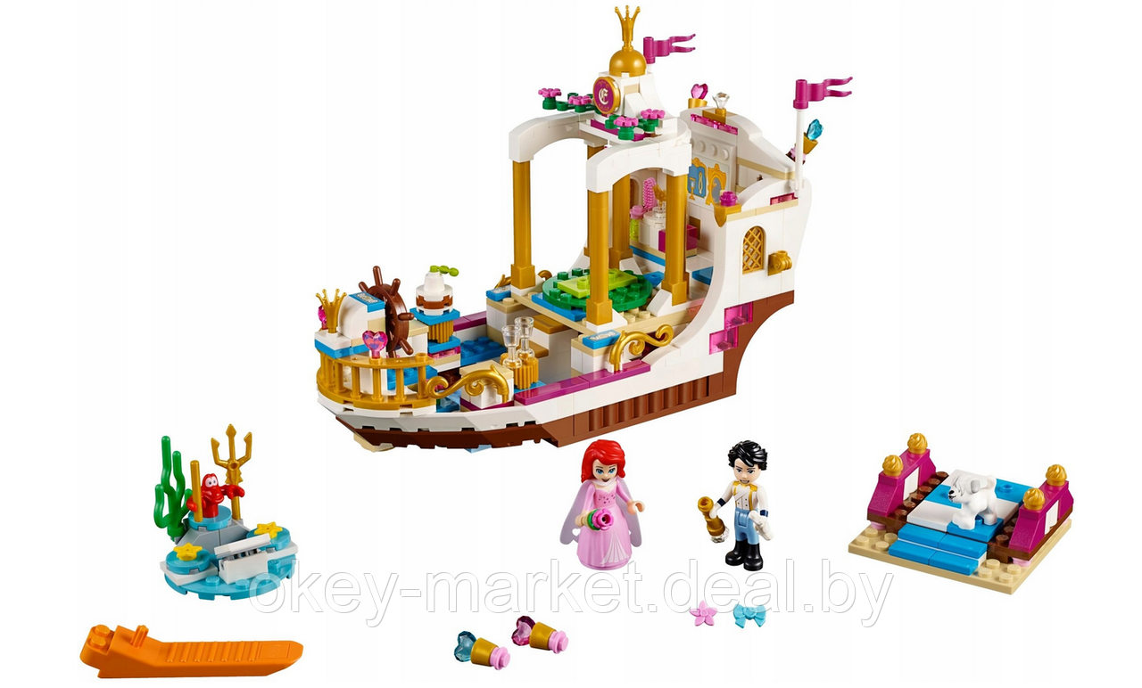 Конструктор LEGO Disney Princess Королевский корабль Ариэль 41153 - фото 6 - id-p193030513