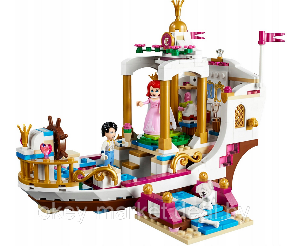 Конструктор LEGO Disney Princess Королевский корабль Ариэль 41153 - фото 7 - id-p193030513