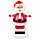 Танцующий Дед Мороз" пластиковый на фотоэлементе, фото 6