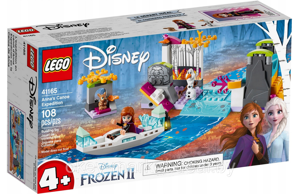 Конструктор LEGO Disney Frozen Экспедиция Анны на каноэ 41165 - фото 1 - id-p193031395