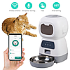 Умная автоматическая кормушка для домашних питомцев Elf Automatic Pet feeder с Wi-Fi и управлением через смарт, фото 2