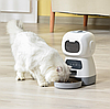 Умная автоматическая кормушка для домашних питомцев Elf Automatic Pet feeder с Wi-Fi и управлением через смарт, фото 4