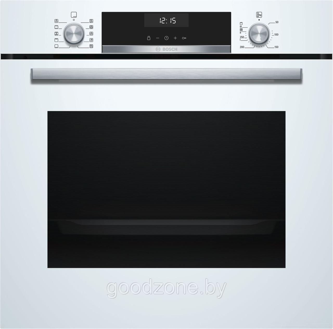 Электрический духовой шкаф Bosch HBG537NW0R