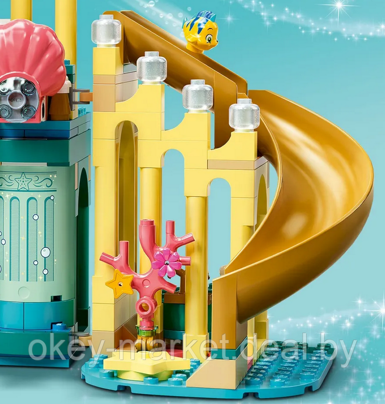 Конструктор LEGO Disney Princess Подводный дворец Ариэль 43207 - фото 6 - id-p193031912