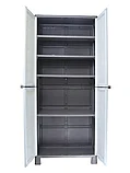 Шкаф AirSpire, высокий, графит/серый, фото 2