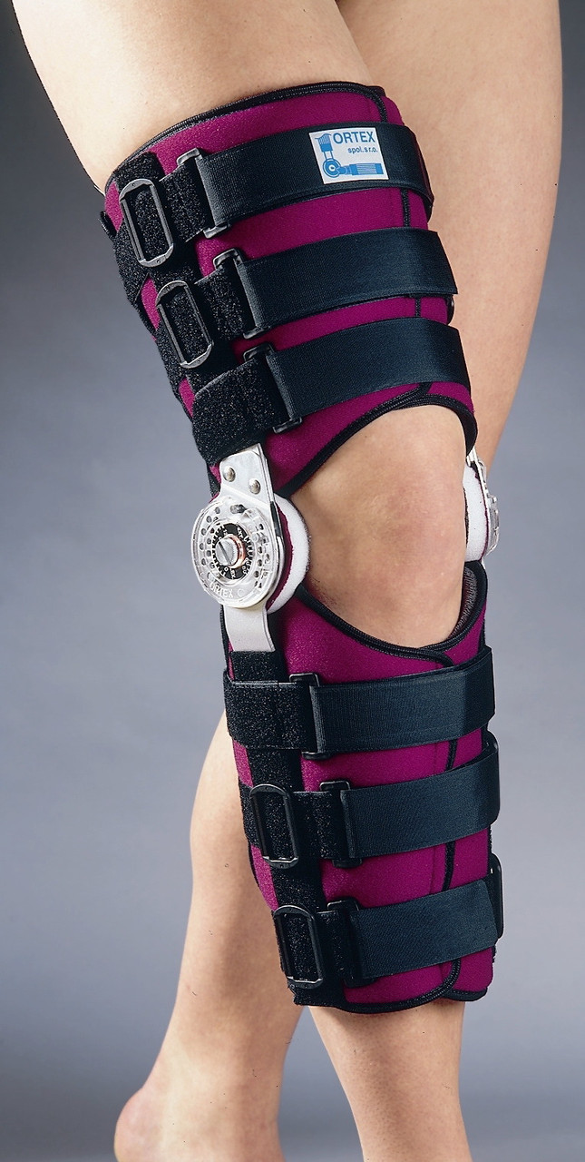 Шина фиксирующая коленного сустава с определенным диапазоном движения Ortex ОРТЕКС 01 - фото 1 - id-p193049051