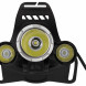 Фонарь налобный светодиодный ЭРА GA-809 аккумуляторный алюминиевый 3 режима трехламповый High Power Headlamp - фото 2 - id-p193063340