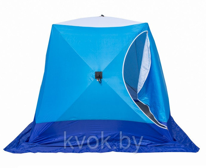 Палатка зимняя СТЭК КУБ 3-LONG трехслойная (2,2х2,5х2,0 м) - фото 5 - id-p111735718