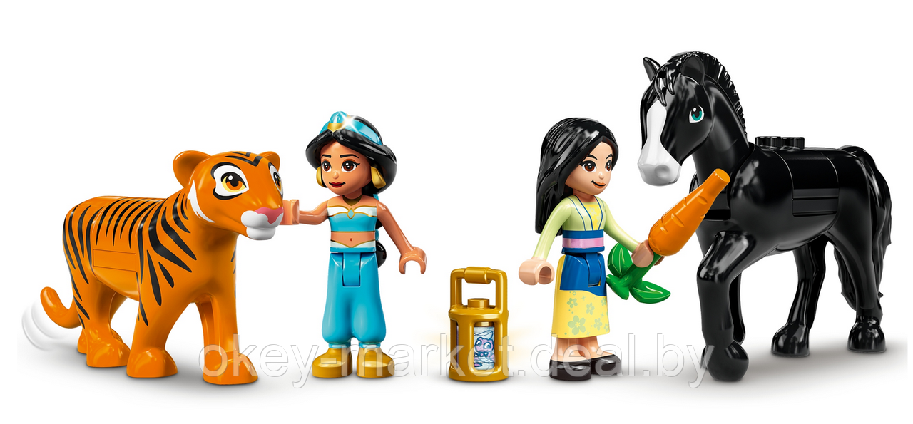 Конструктор Lego Princess Приключения Жасмин и Мулан 43208 - фото 4 - id-p193064991