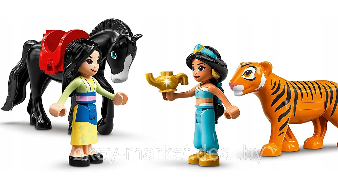 Конструктор Lego Princess Приключения Жасмин и Мулан 43208 - фото 3 - id-p193064991