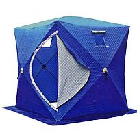 Палатка зимняя УТЕПЛЕННАЯ куб 2,2 х2,2м, nylon 300D thermal