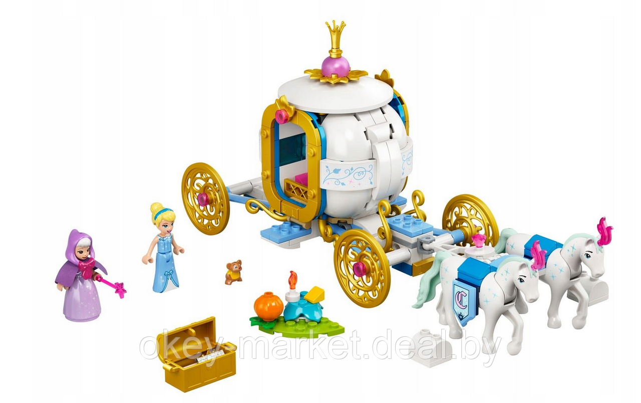 Конструктор LEGO Disney Princess Королевская карета Золушки 43192 - фото 3 - id-p193066950