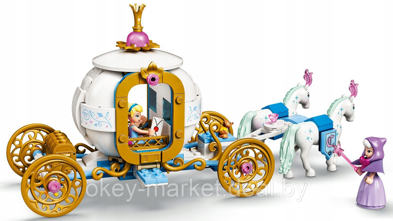 Конструктор LEGO Disney Princess Королевская карета Золушки 43192 - фото 7 - id-p193066950