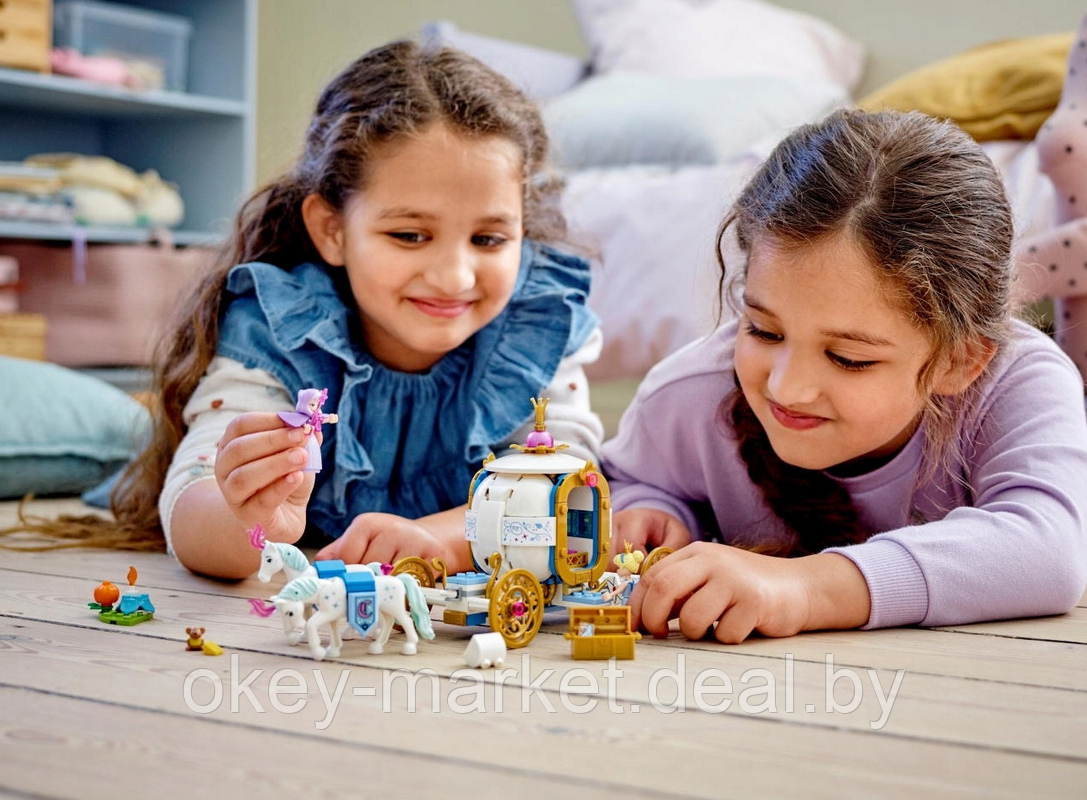 Конструктор LEGO Disney Princess Королевская карета Золушки 43192 - фото 9 - id-p193066950
