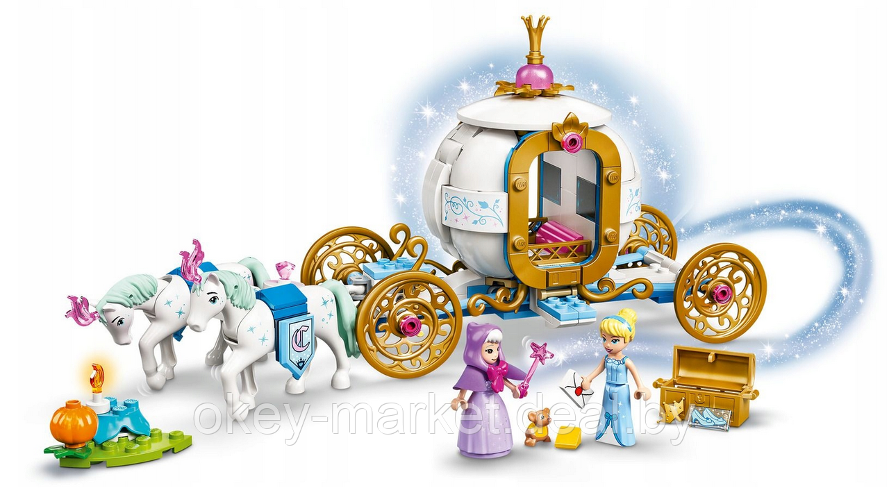 Конструктор LEGO Disney Princess Королевская карета Золушки 43192 - фото 8 - id-p193066950