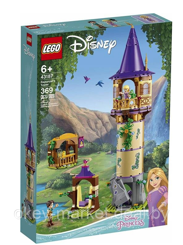 Конструктор LEGO Disney Princess Башня Рапунцель 43187 - фото 1 - id-p193067243