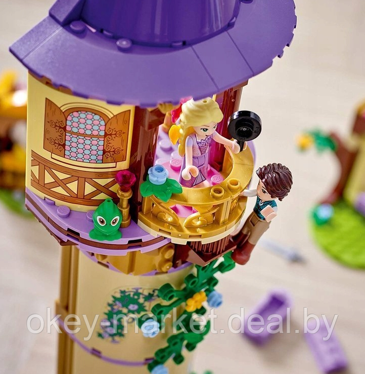 Конструктор LEGO Disney Princess Башня Рапунцель 43187 - фото 8 - id-p193067243