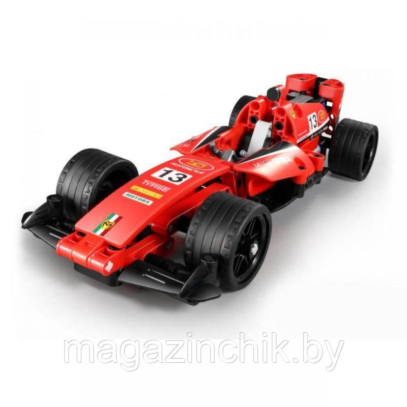 Конструктор Красная гоночная машина QiHui 5813, Техник, инерционная, 150 дет. - фото 2 - id-p193067454