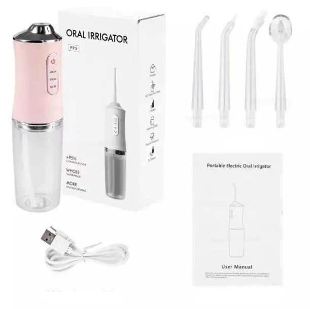 Ирригатор (флоссер) для гигиены полости рта Oral Irrigator (1 насадка) - фото 8 - id-p193067595