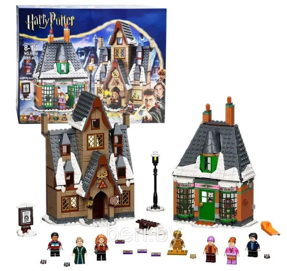 6048 Конструктор Гарри Поттер Визит в деревню Хогсмид, 885 деталей, аналог Lego 76388 - фото 4 - id-p193068038