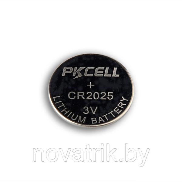 Батарейка литиевая PKCELL CR2025 5BL - фото 2 - id-p193072030