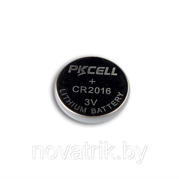 Батарейка литиевая PKCELL CR2016 5BL - фото 2 - id-p193071380