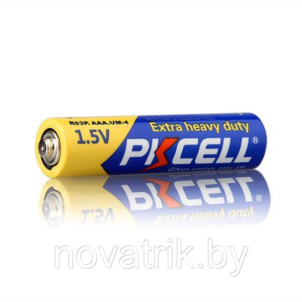 Батарейка солевая PKCELL R03P 4SH - фото 2 - id-p193073036
