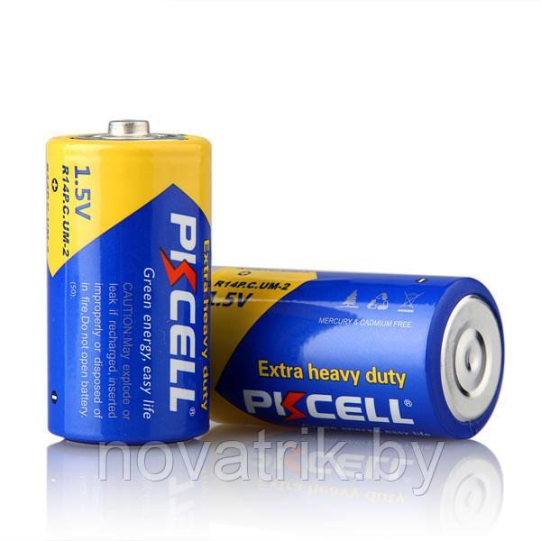 Батарейка солевая PKCELL R14P 2SH