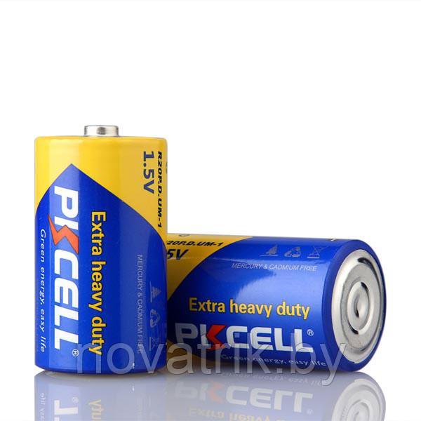 Батарейка солевая PKCELL R20P 2SH